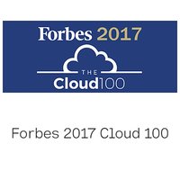 Forbes 2017 Cloud 100 logo