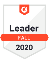 G2 Leader Fall 2020 badge