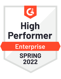 G2 High Performer Enterprise G2 High Performer Enterprise